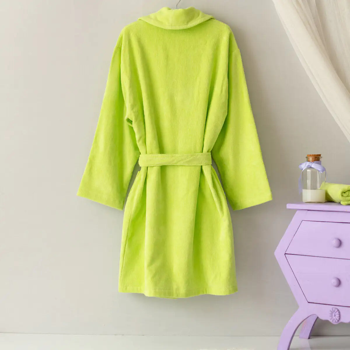 Milk&Moo Cacha Frog Velvet Mother Bathrobe Kia Day Design