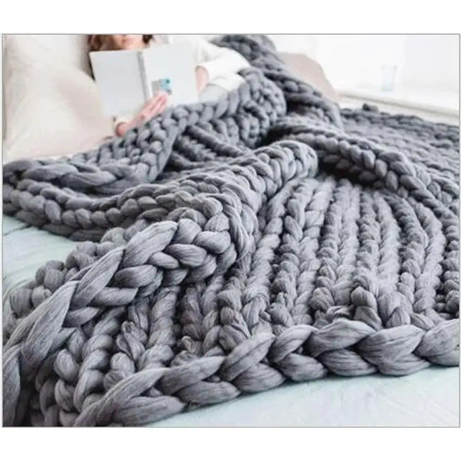 Zen Weighted Knitted Blanket Kia Day Design