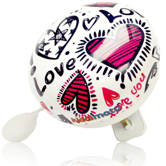 Kiddimoto Bike Bells for Kids| Premium Bicycle Bell for Kids Boys Girls and Adults with Loud Melodious Sound | Bicycle Horn for Road Bike Mountain Bike Bicycle Scooter MTB BMX. Kia Day Design