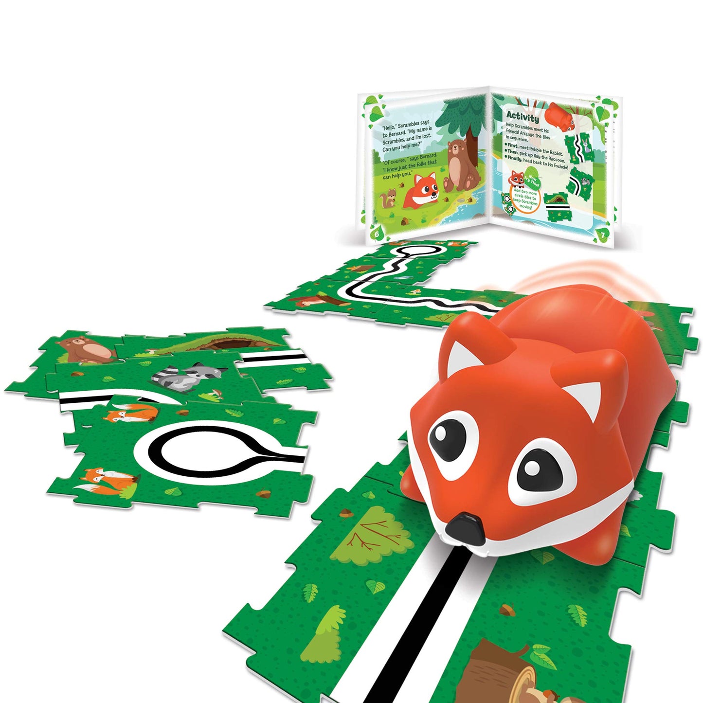 Scrambles Coding Fox Interactive STEM Toy for Kids - - STEM Toy