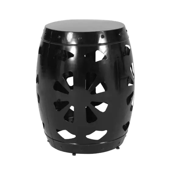 Large Round Metal Coffee Table - - table