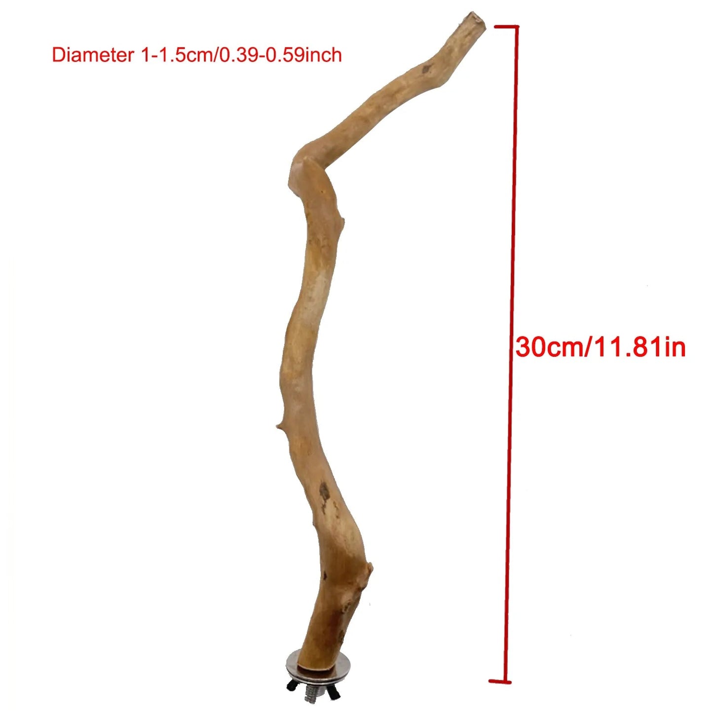 Wooden Bird Perch Kia Day Design