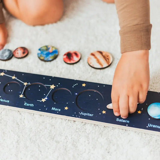 Montessori Solar System Puzzle - Kia Day Design