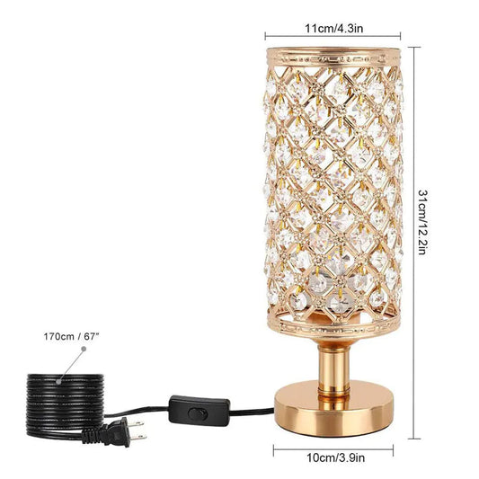 Crystal Table Lamp - Kia Day Design
