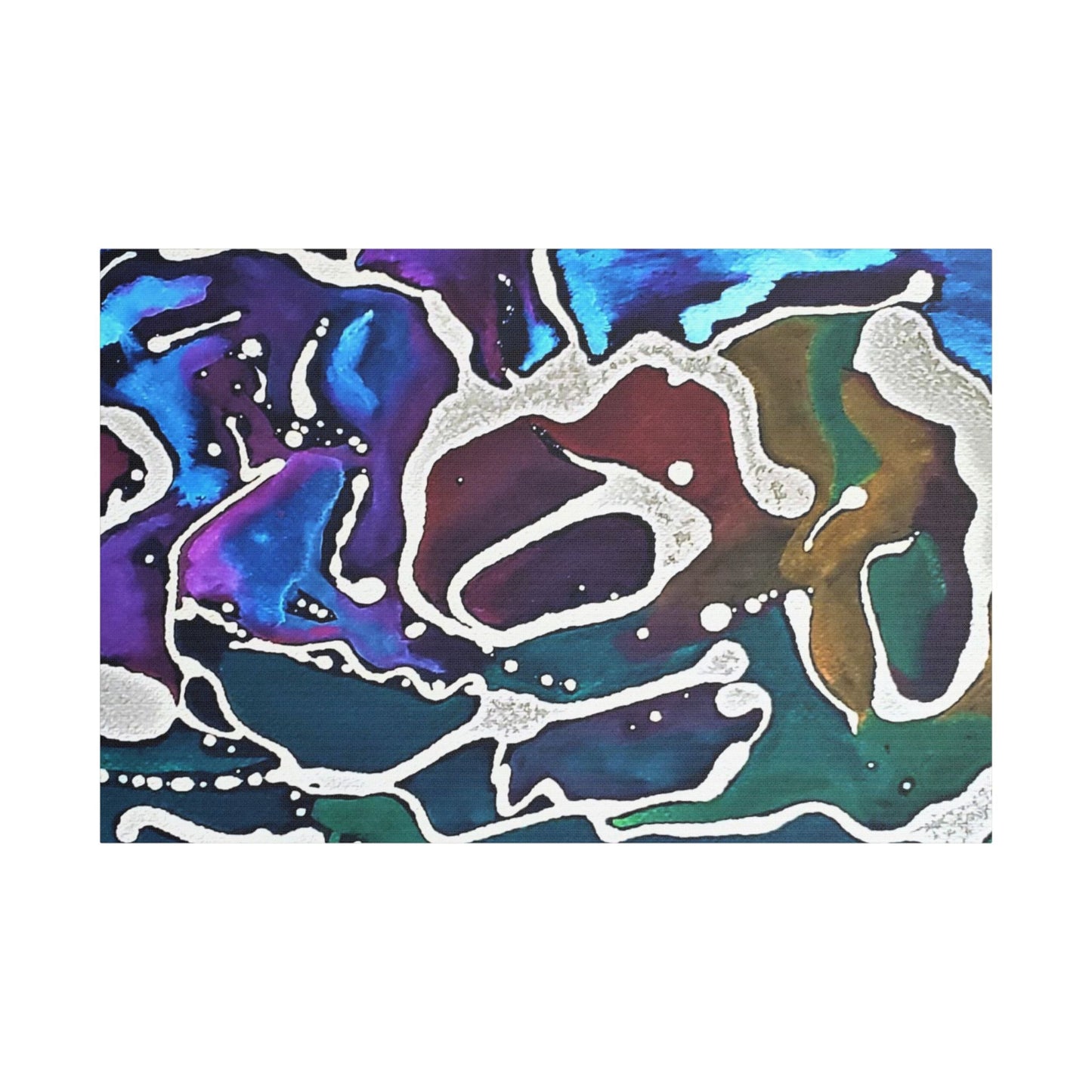 Ant Satin Canvas Stretched 36″ x 24″ (Horizontal) 1.5"