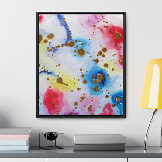 Purple Swirl Gallery Canvas Wraps Vertical Frame