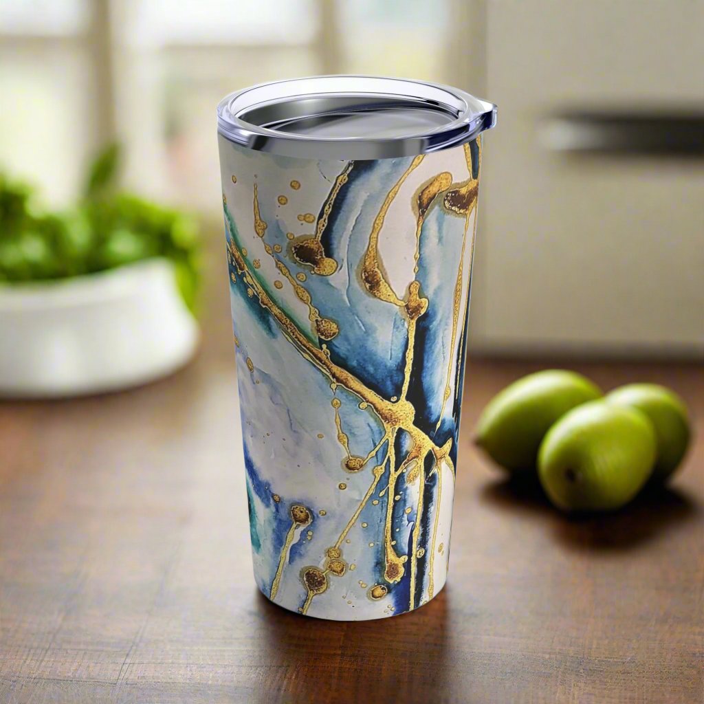 Blue Willow Tumbler 20oz - Kia Day Design
