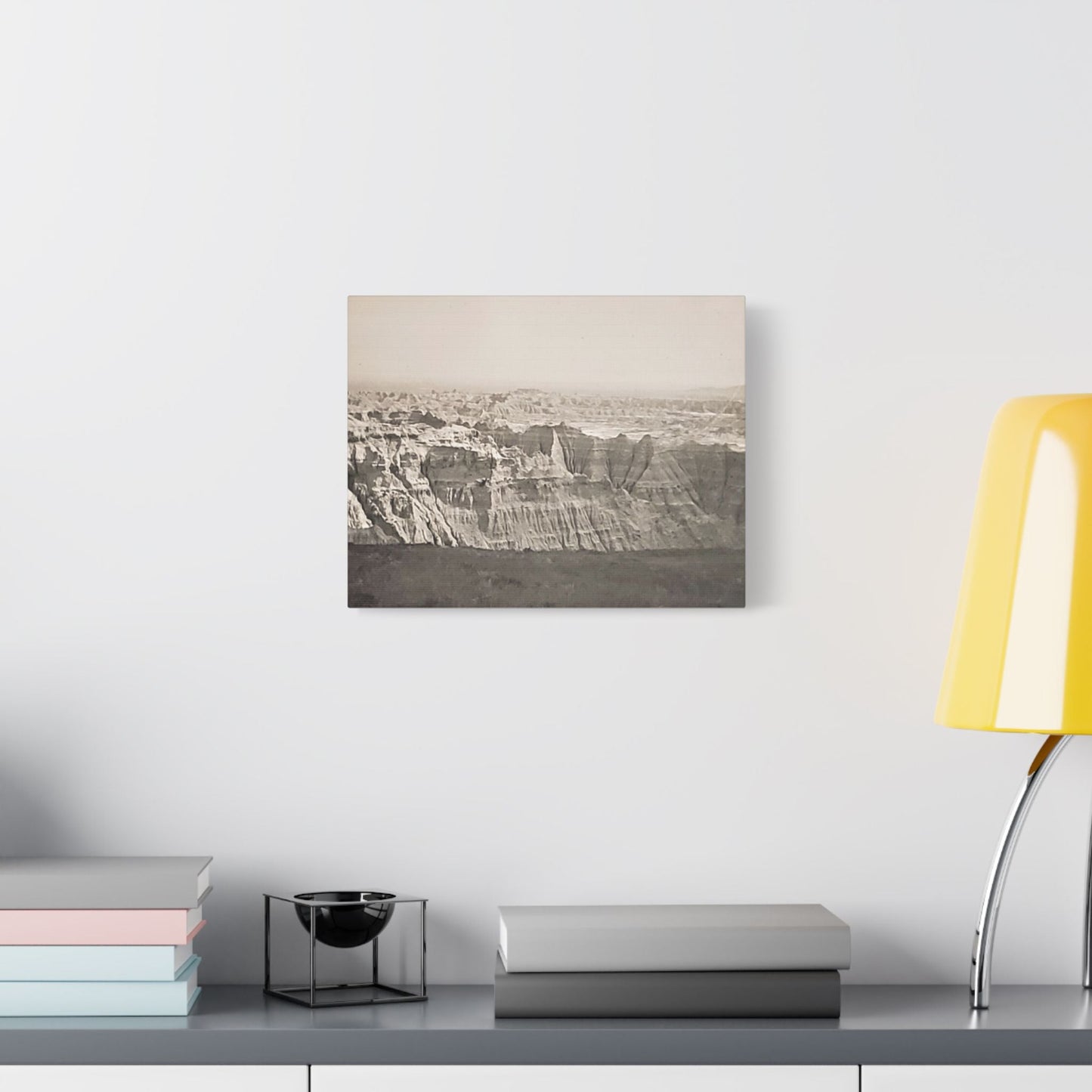 The Pinnacles Satin Canvas Stretched