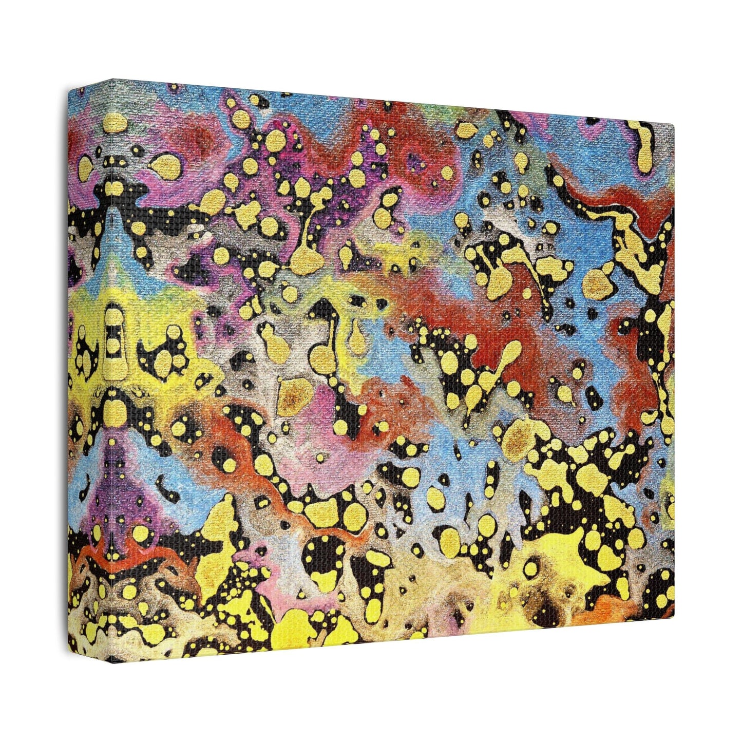 Limbo Satin Canvas Stretched