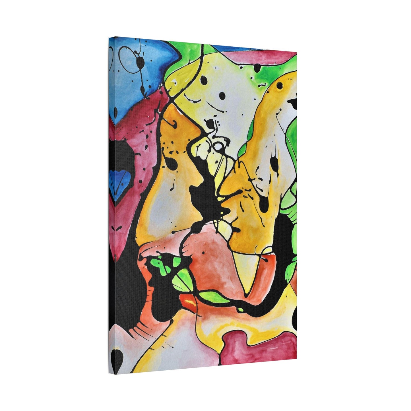 Space Judy Satin Canvas Stretched