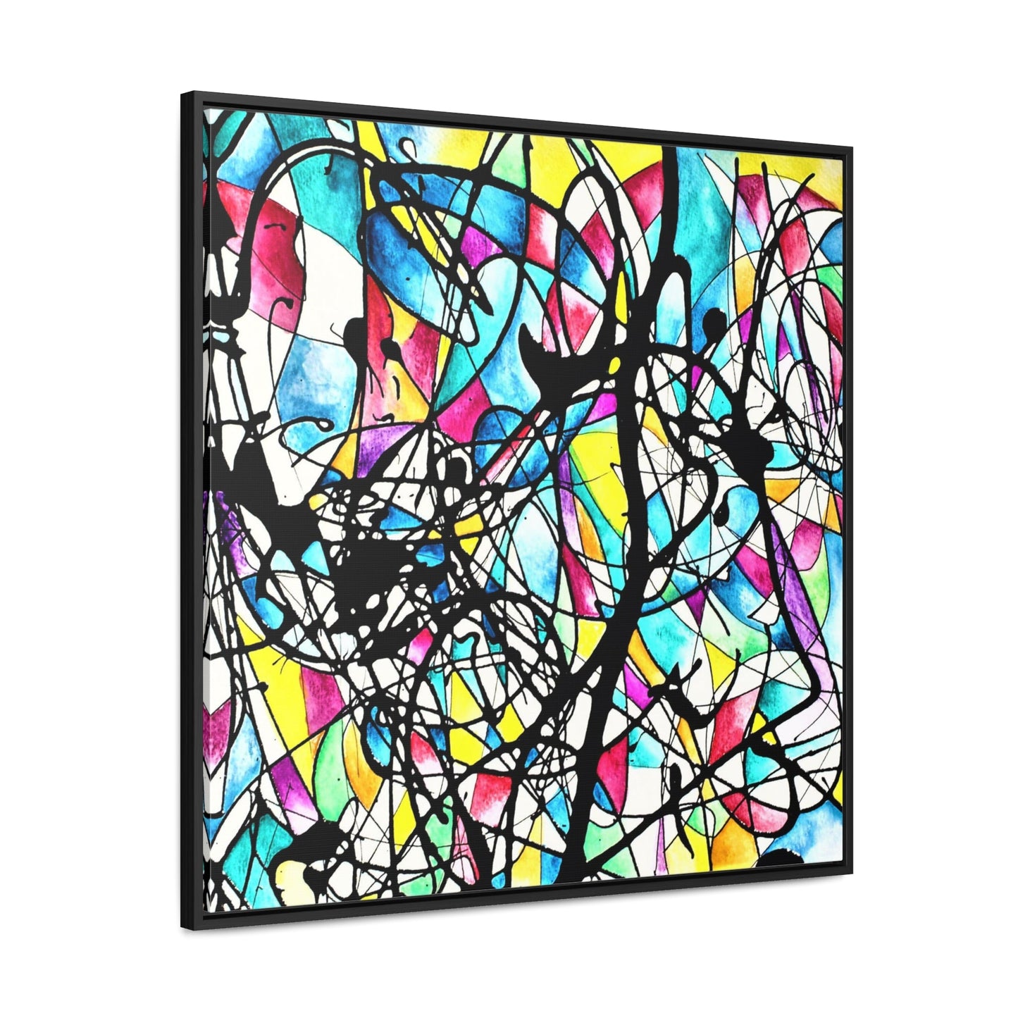 Kaleidoscope Gallery Canvas Wraps Square Frame
