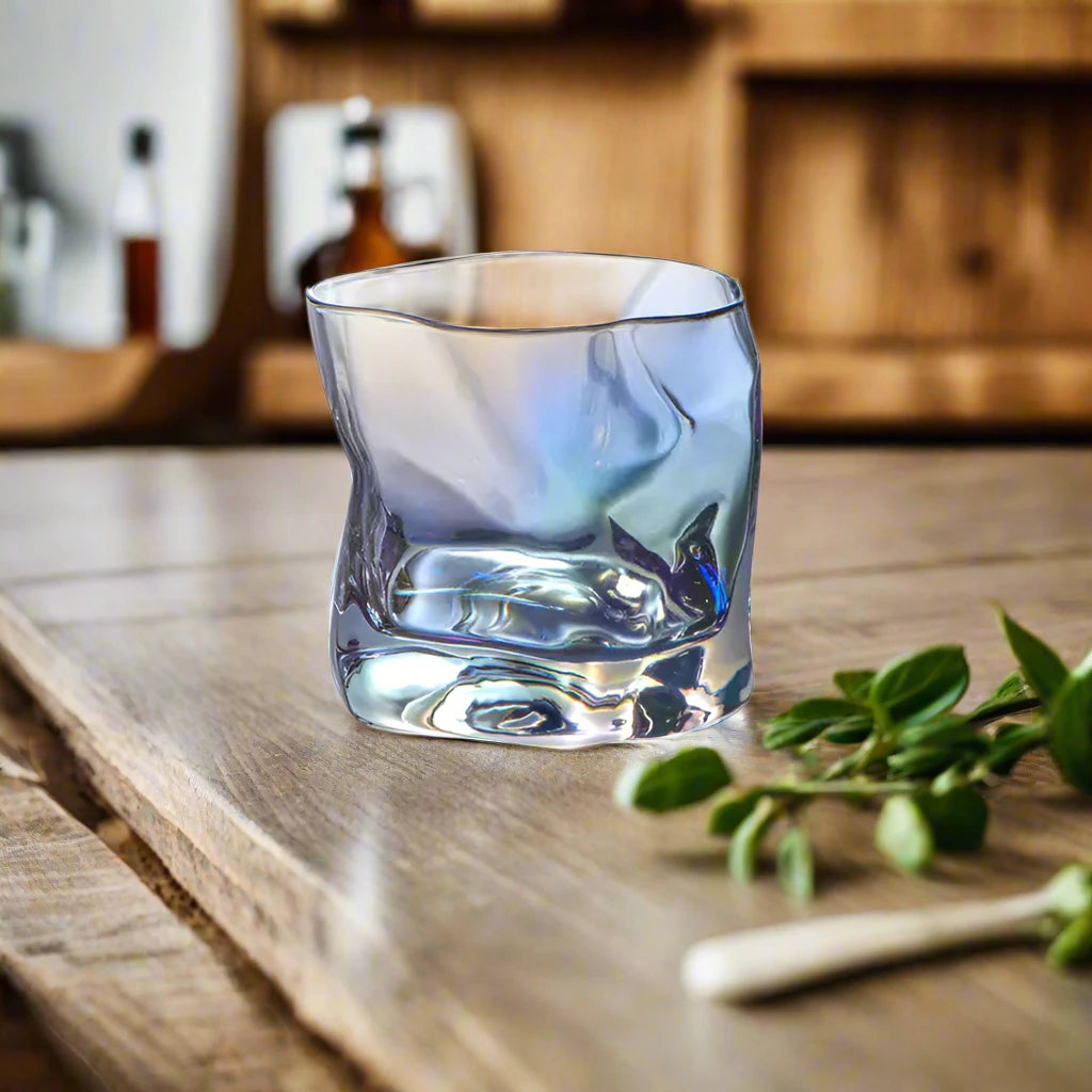 Irregular-Shaped Whiskey Glasses - Kia Day Design