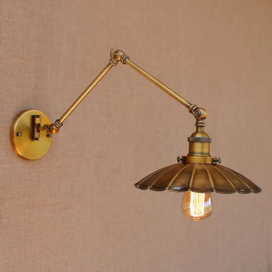 Vintage Long Arm Wall Light Kia Day Design