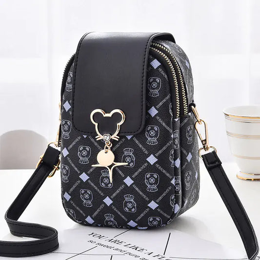 Disney Mickey Crossbody Bag - Black 19-13-9CM - Bags