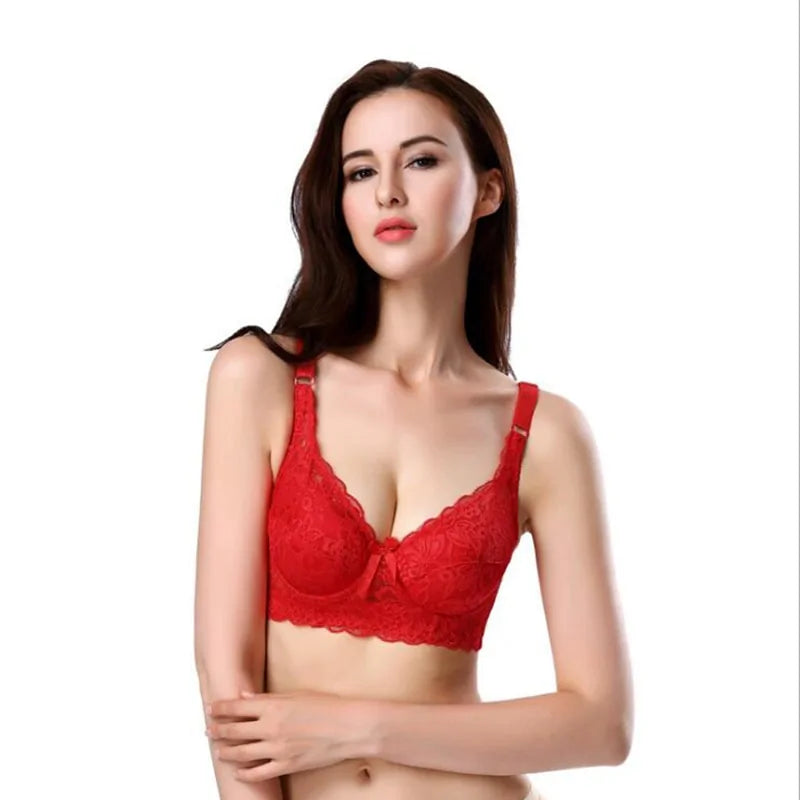 Gathered Lace Adjustable Bra - Kia Day Design