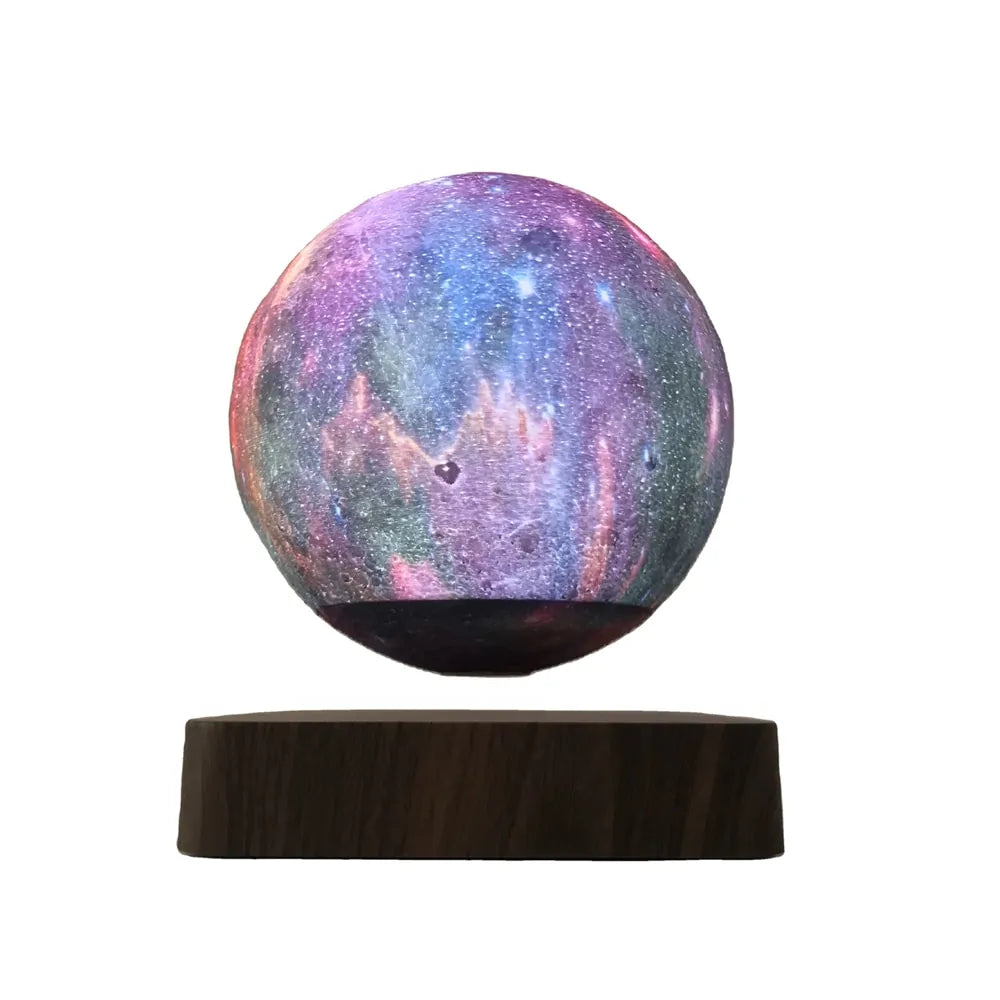 Levitating Galaxy Moon Table Lamp Kia Day Design