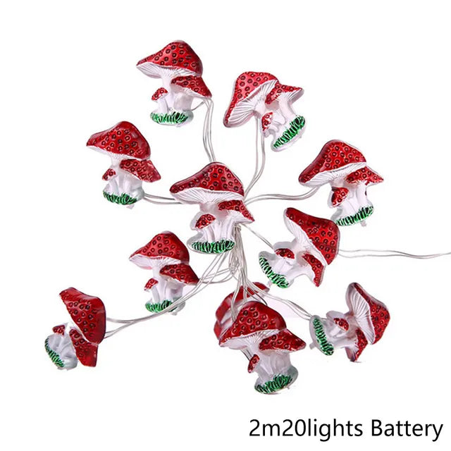 LEDS Light 3D Mushroom Kia Day Design