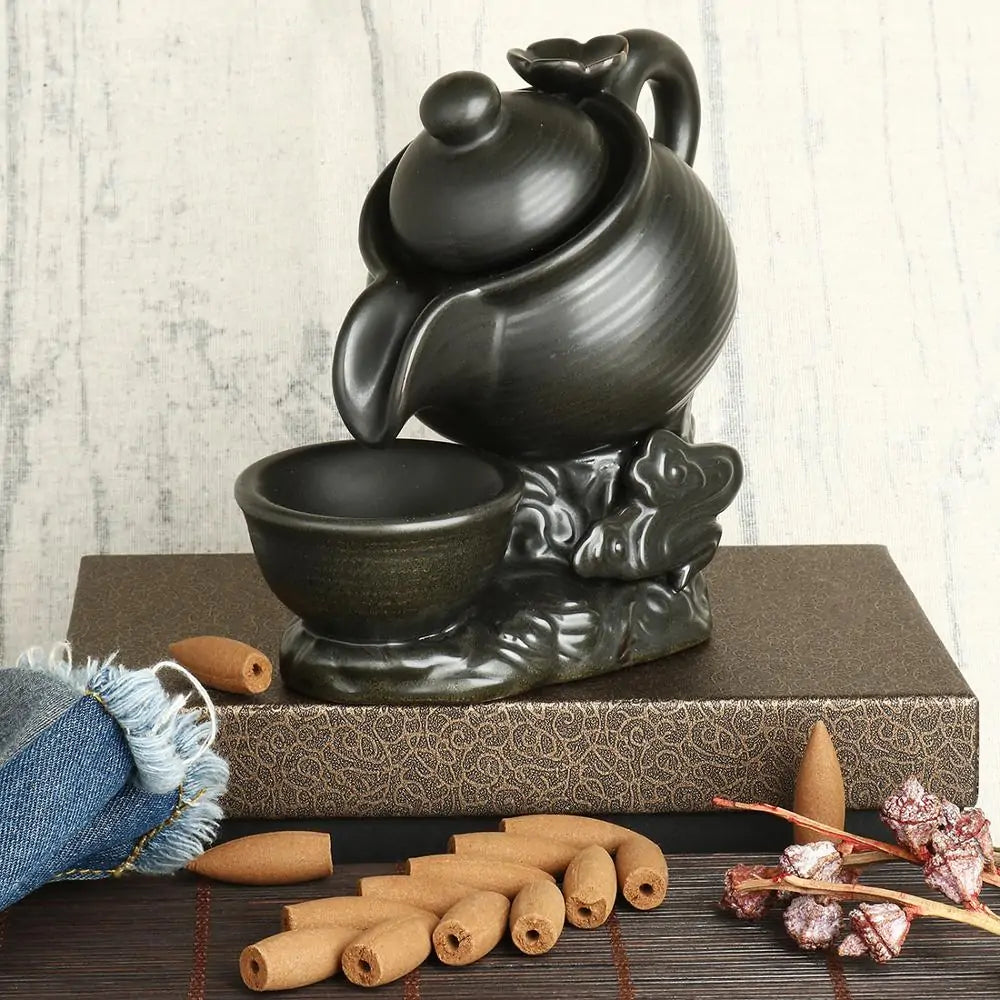 Tea Pot Incense Burner Kia Day Design