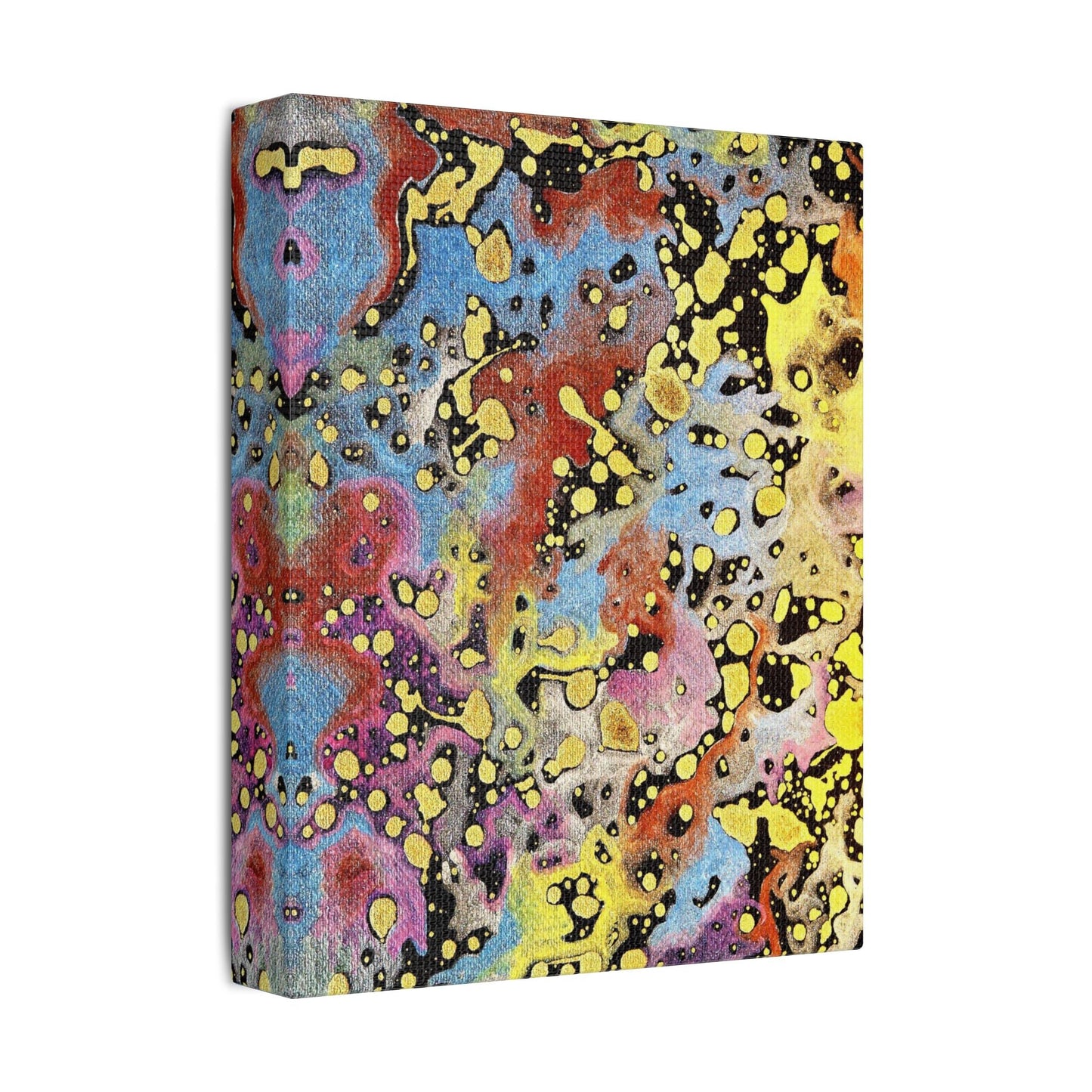 Limbo Satin Canvas Stretched
