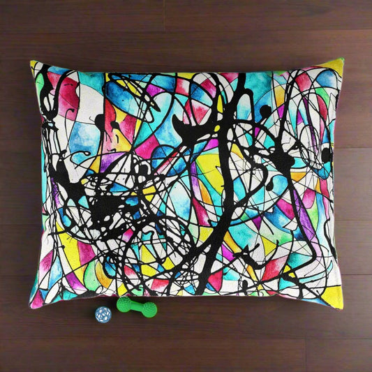 Kaleidoscope Pet Bed Printify