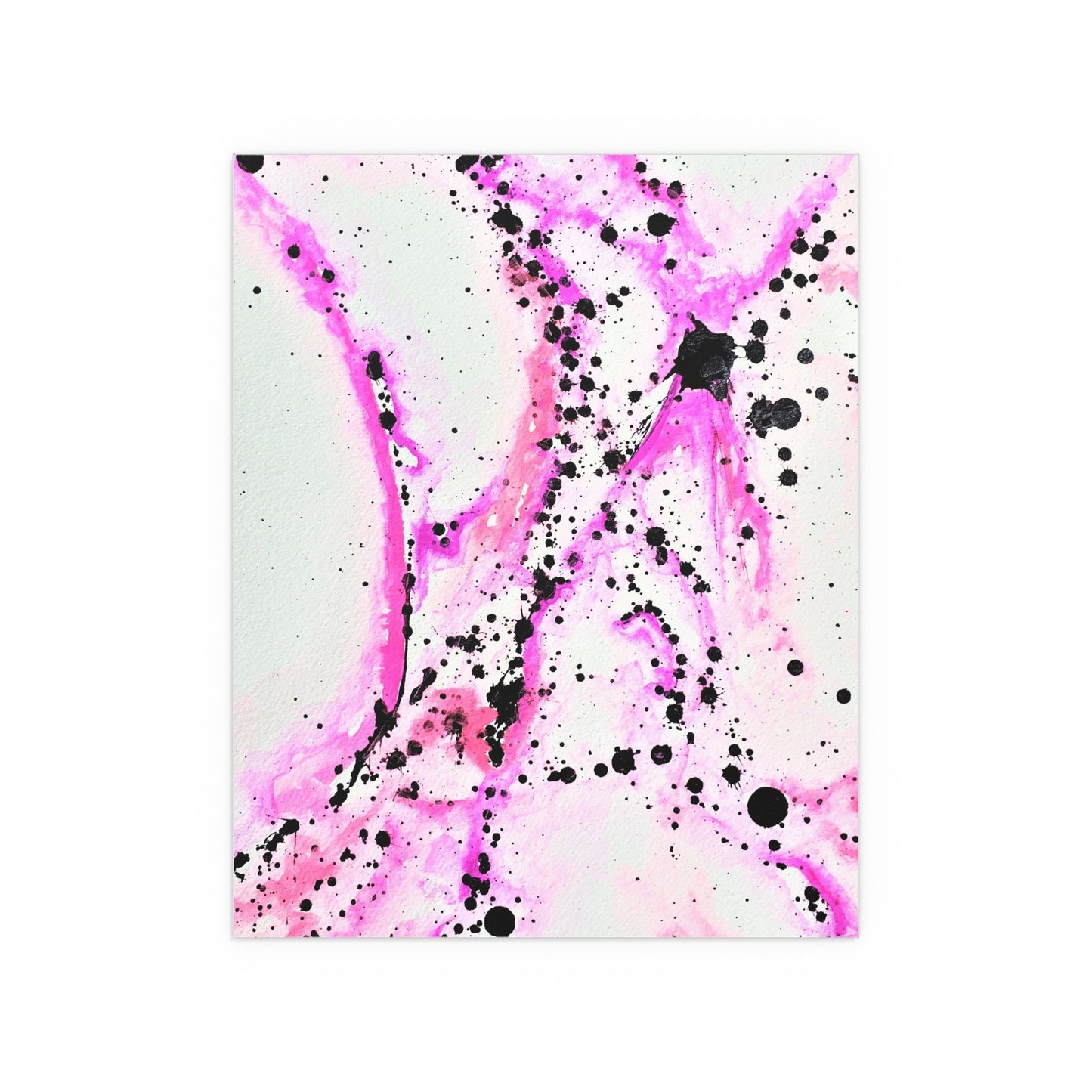 Neon Lightning Silk Posters 16" x 20" (Vertical) Semi Glossy