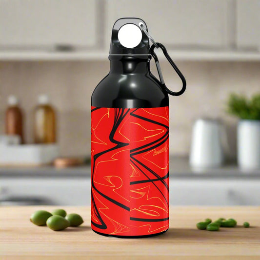 Distorted Musical Lines Oregon Sport Bottle