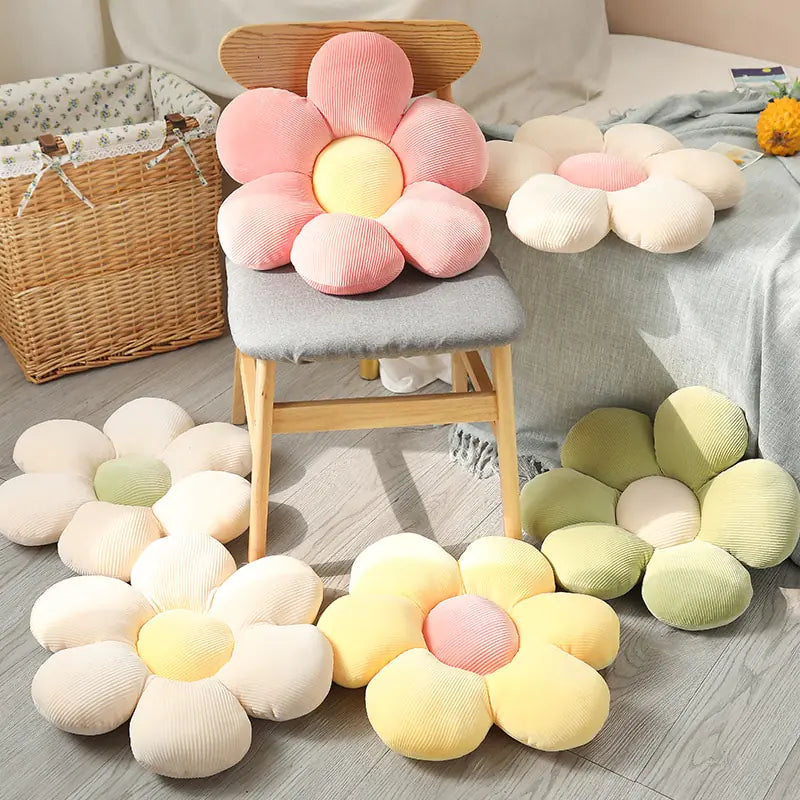 Six Petal Flower Cushion - Kia Day Design