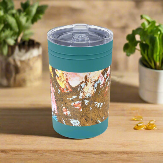 All Hallows Eve Vacuum Tumbler and Insulator 11oz Turquoise 11oz