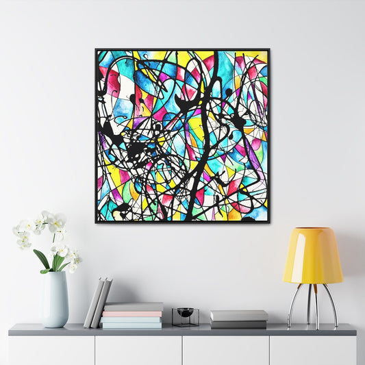 Kaleidoscope Gallery Canvas Wraps Square Frame