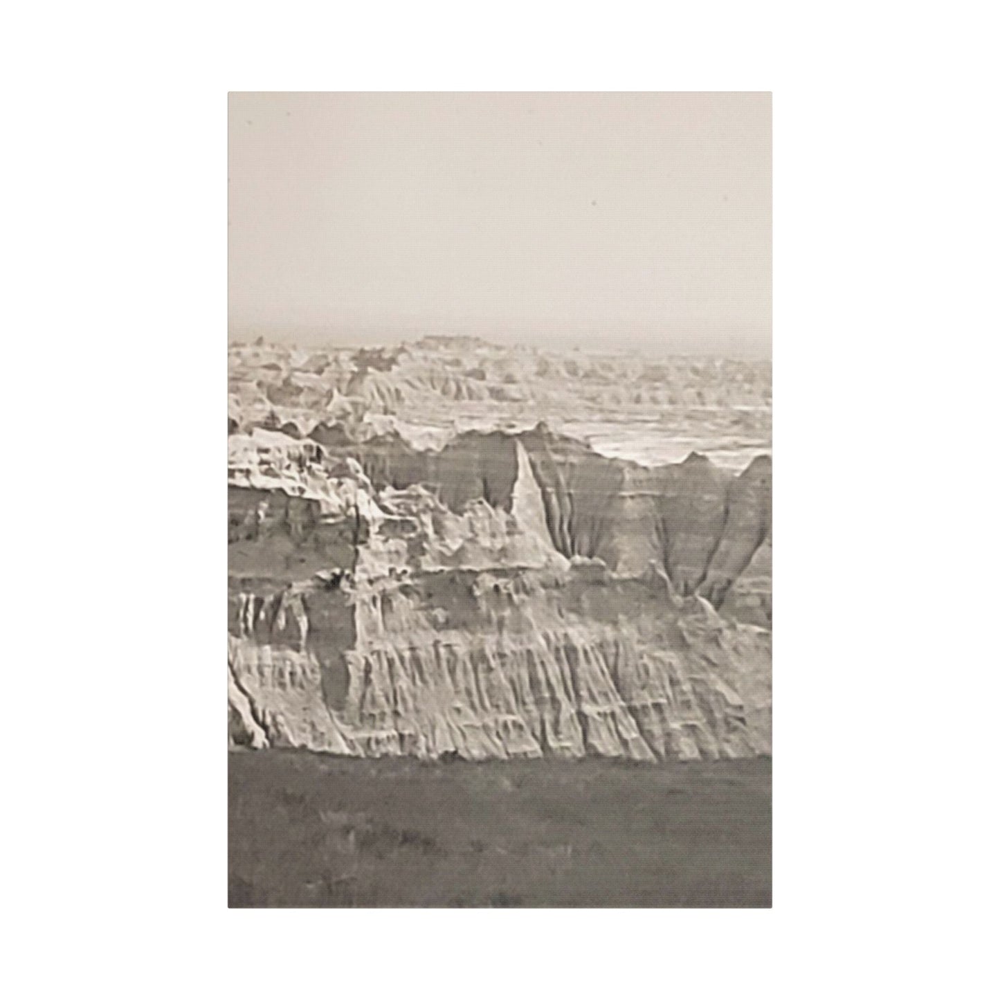 The Pinnacles Satin Canvas Stretched 24″ x 36″ (Vertical) 1.5"
