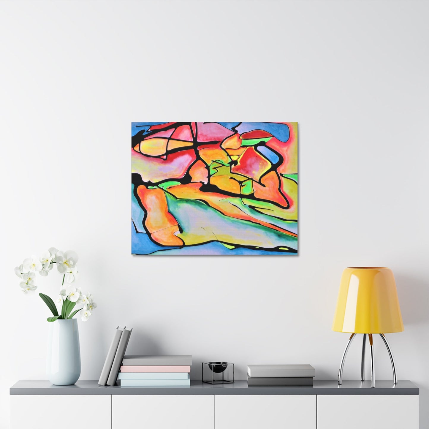 Atomic Dog Stretched Canvas Printify