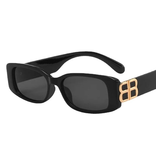 Small Square Frame Sunglasses Retro Kia Day Design