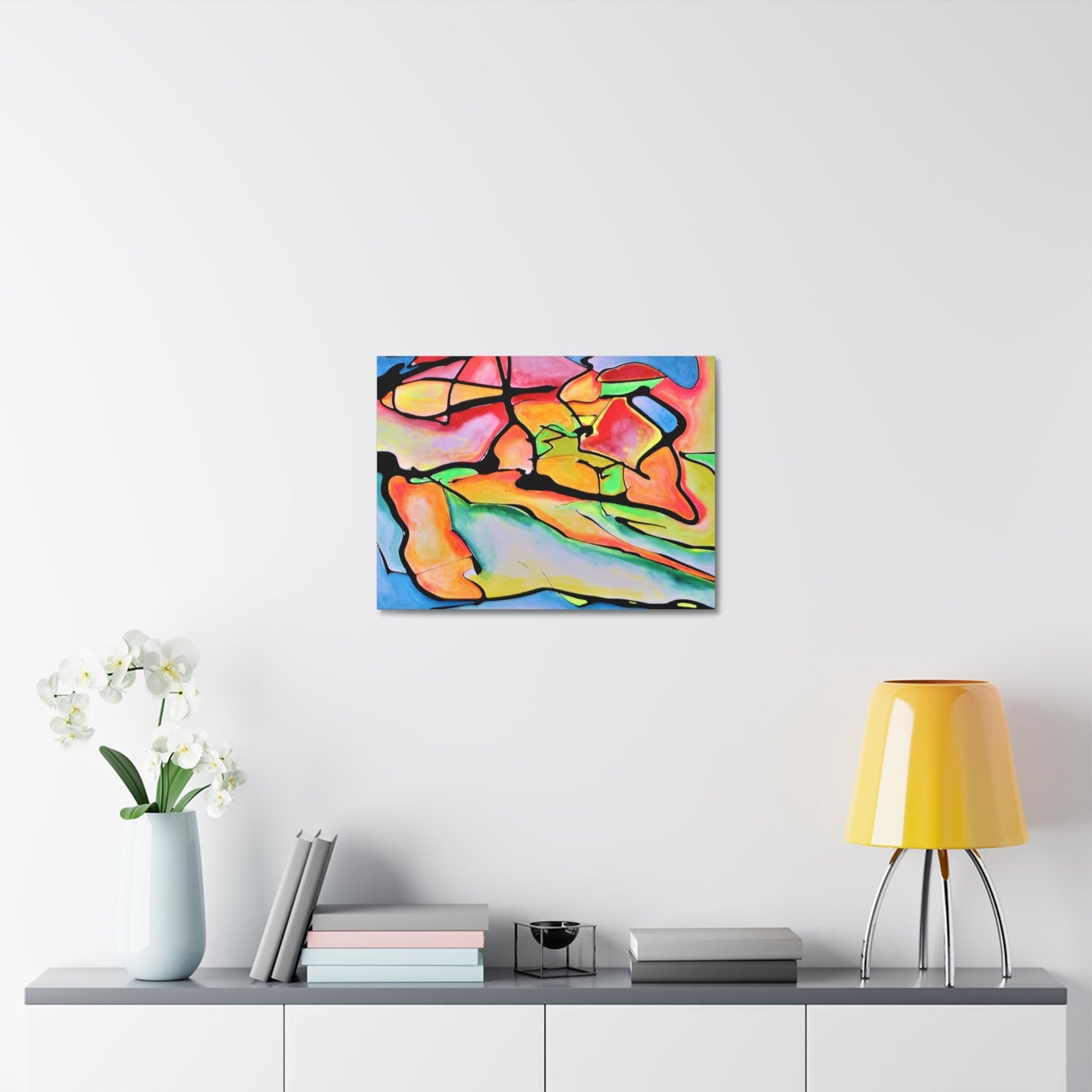 Atomic Dog Stretched Canvas Printify