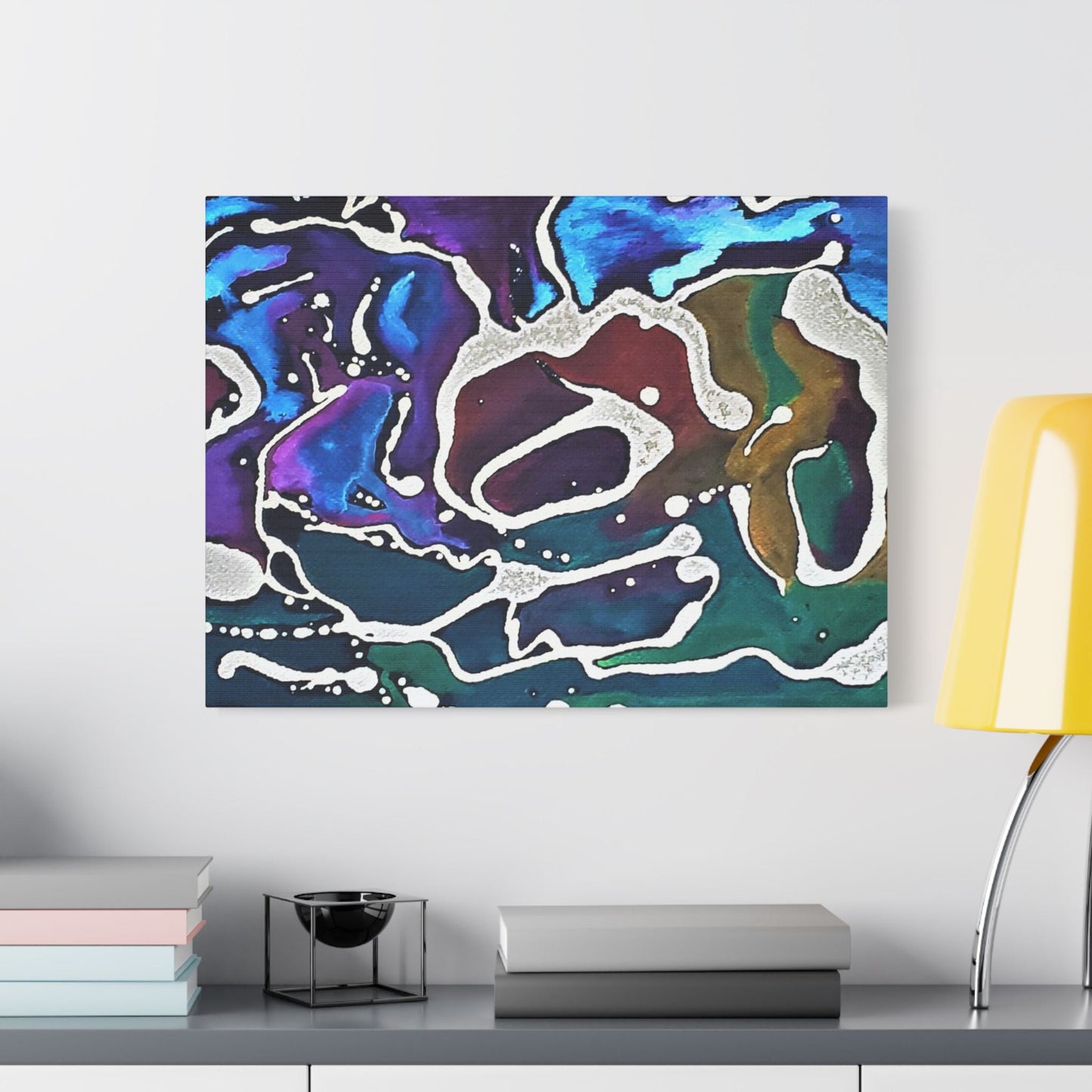 Ant Satin Canvas Stretched