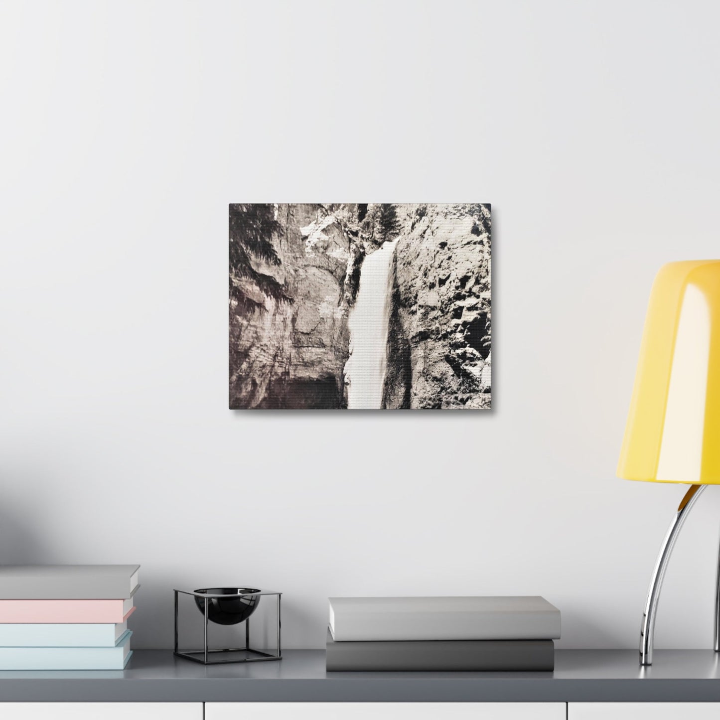 Tower Falls Yellowstone Stretched Canvas 1.5" 14″ x 11″