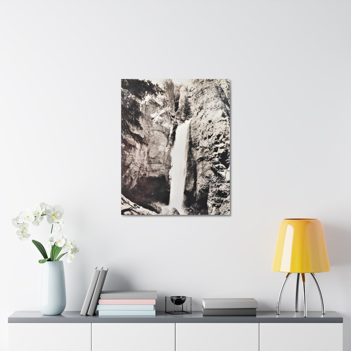 Tower Falls Yellowstone Stretched Canvas 1.5" 24″ x 30″