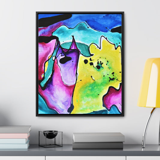 Cat Dog Gallery Canvas Wraps Vertical Frame 20″ x 24″ 1.25"