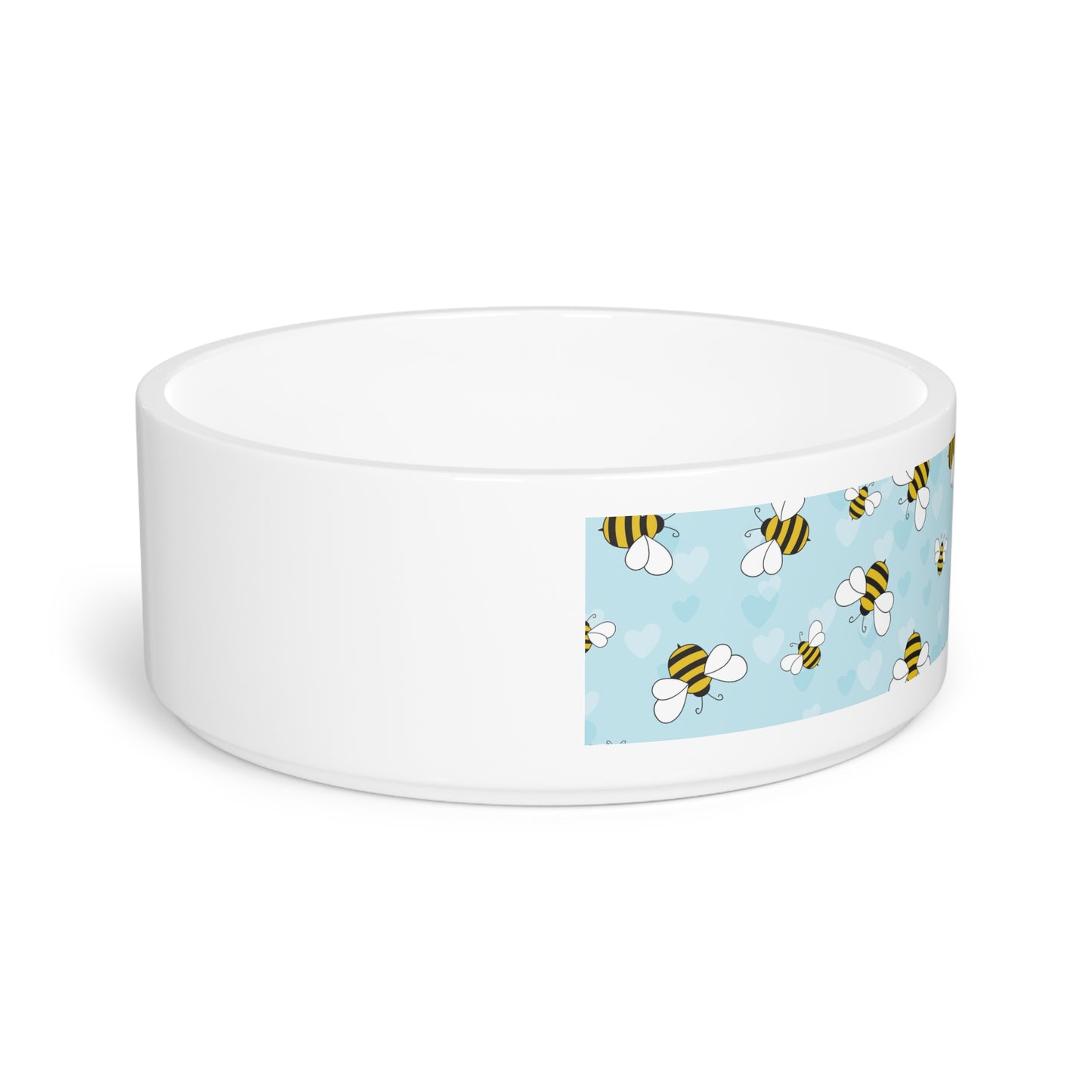 Bee-Themed Pet Bowl - Kia Day Design