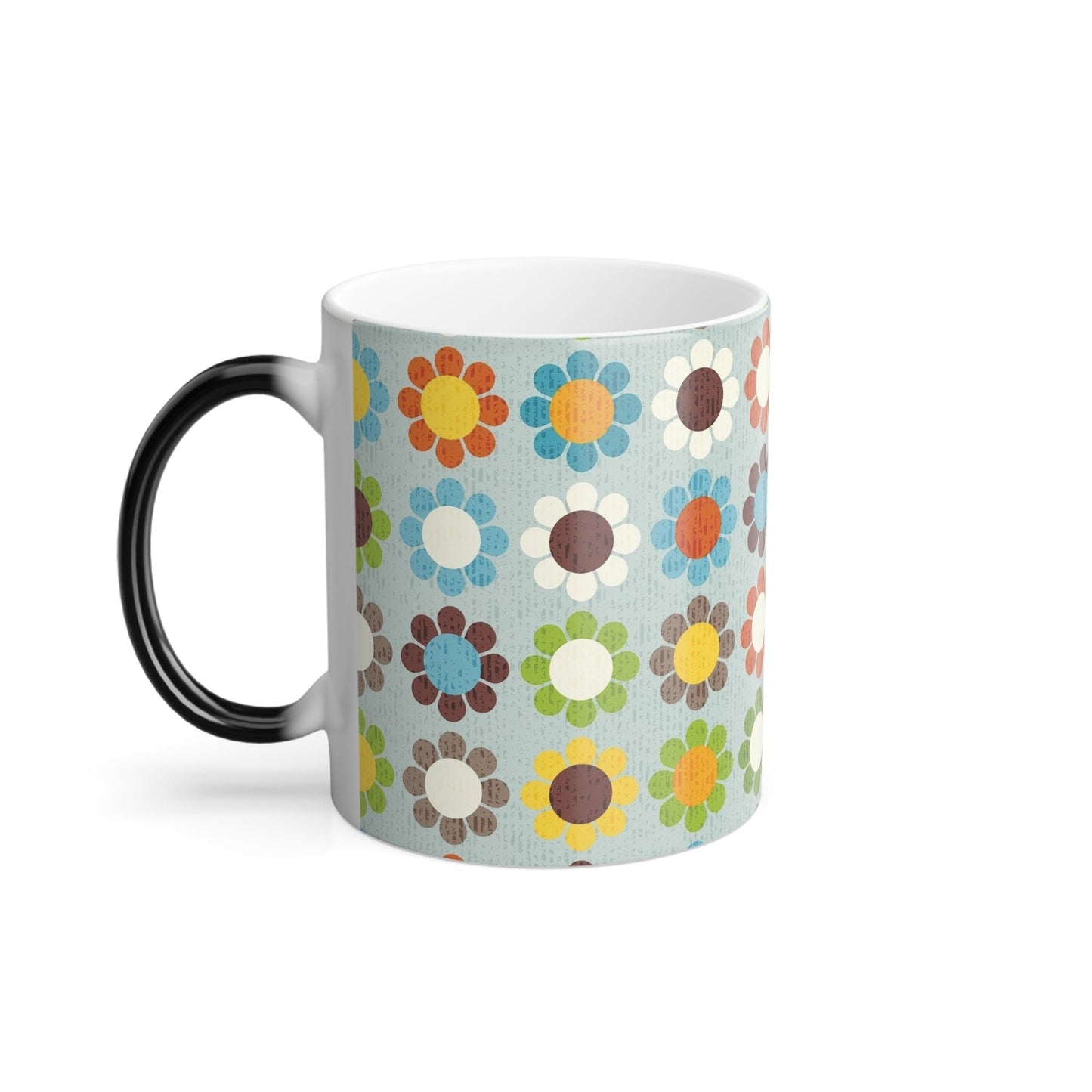 Color Morphing Floral Mug - 11oz - Kia Day Design