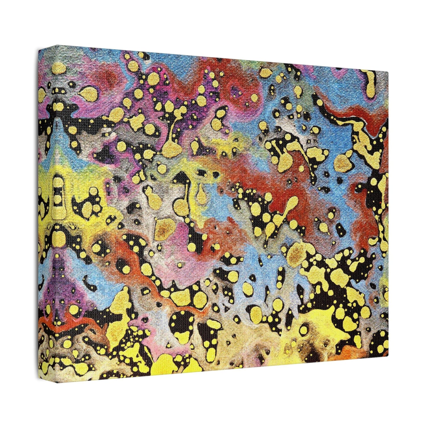 Limbo Satin Canvas Stretched