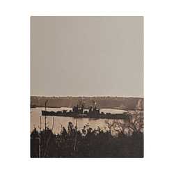 Navy Day New York October 27th 1945 Satin Canvas Stretched