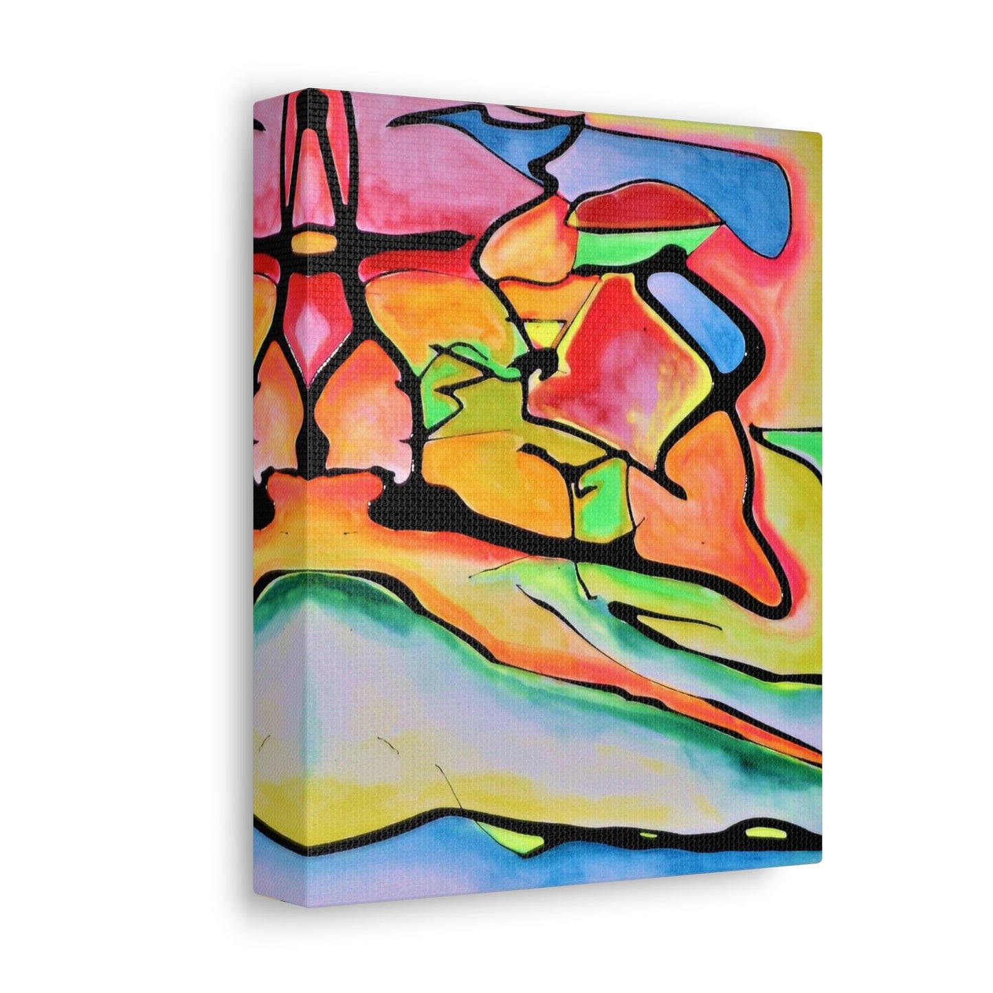 Atomic Dog Stretched Canvas Printify
