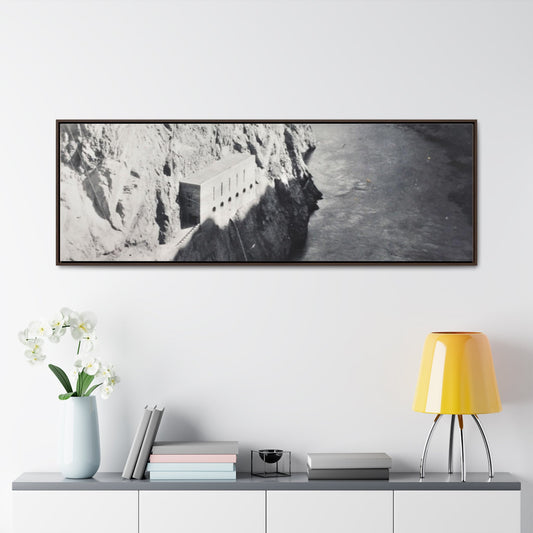 Boulder Dam Gallery Canvas Wraps Horizontal Frame 60″ x 20″ Walnut 1.25"