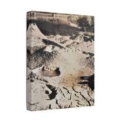 Yellowstone West Thumb Paint Pots Satin Canvas Stretched