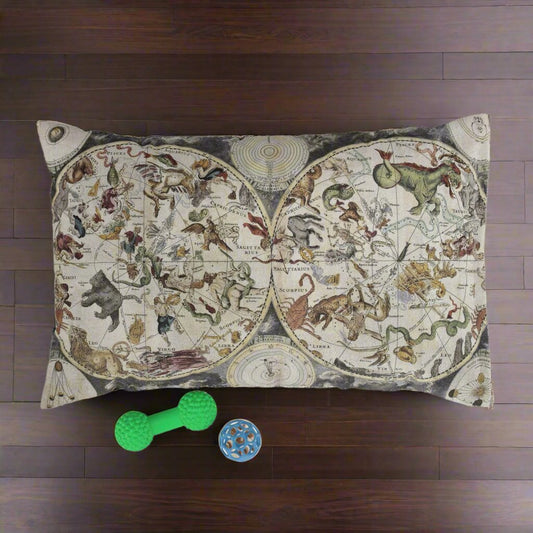 Sky Map Pet Bed 28" × 18"