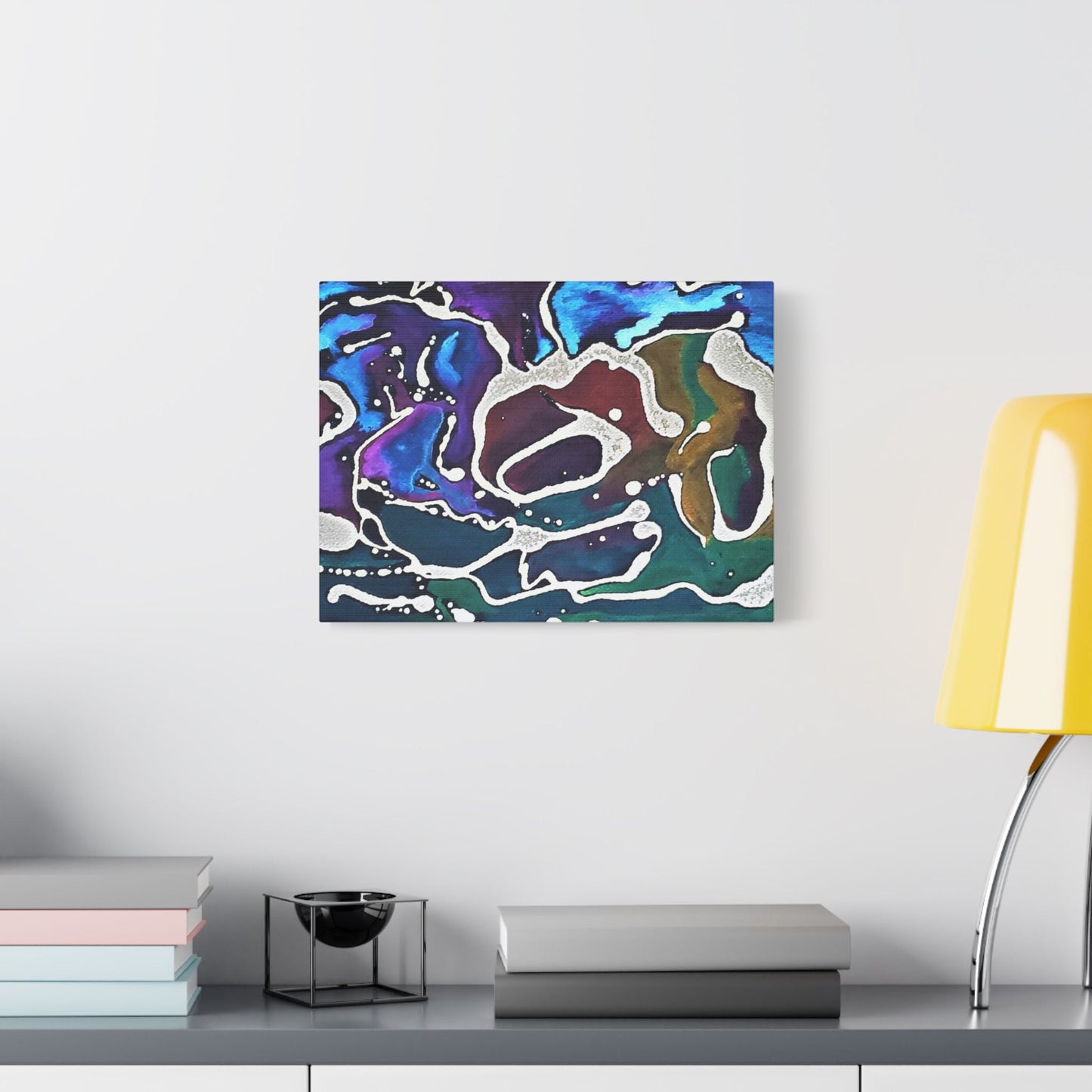 Ant Satin Canvas Stretched
