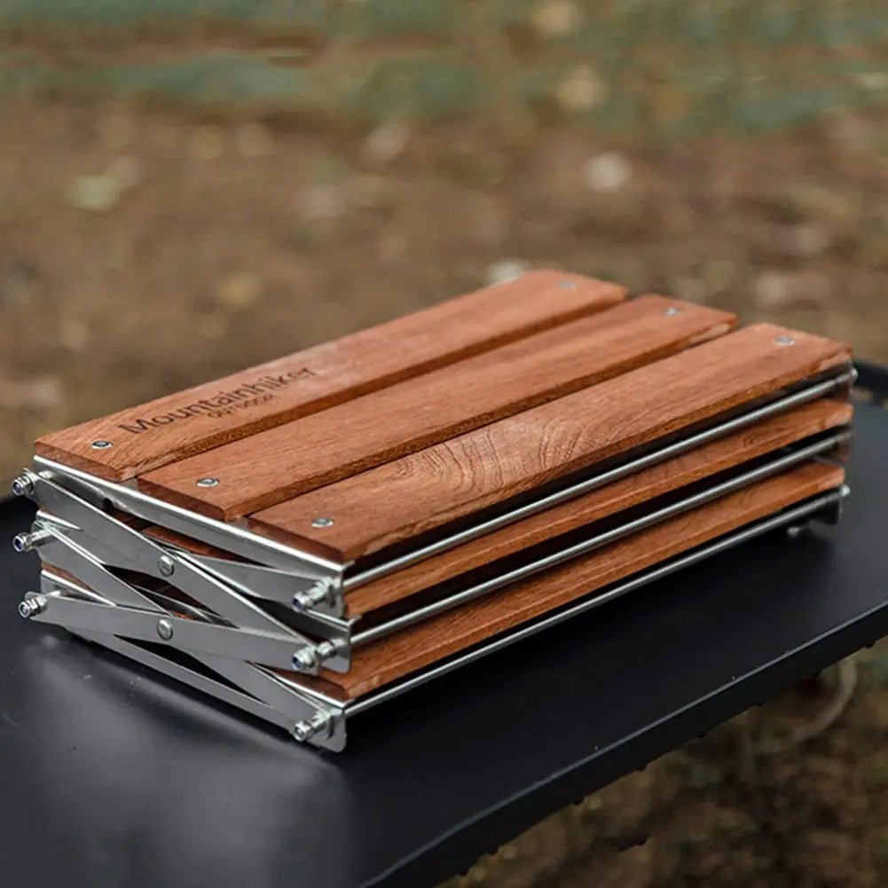 Portable Three-Tier Rack - Folding Table For Outdoor Activities Kia Day Design
