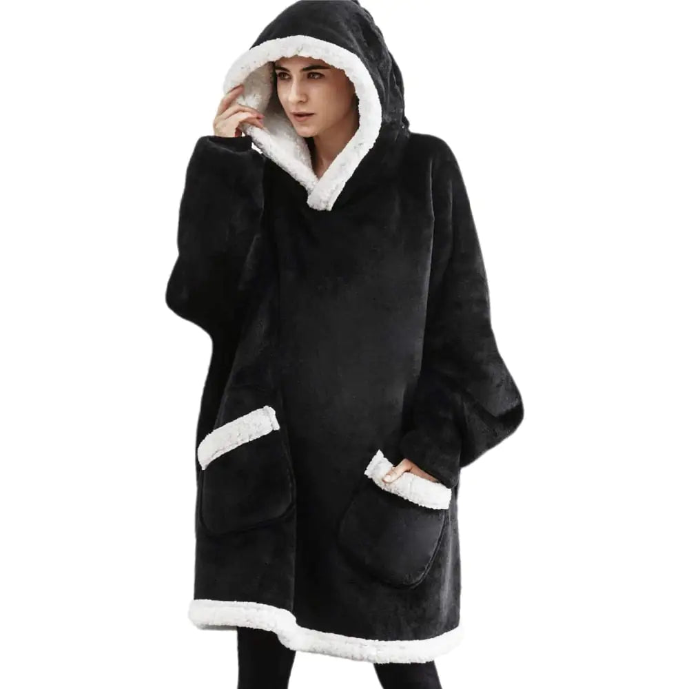 Wearable Hoodie Blanket - Kia Day Design