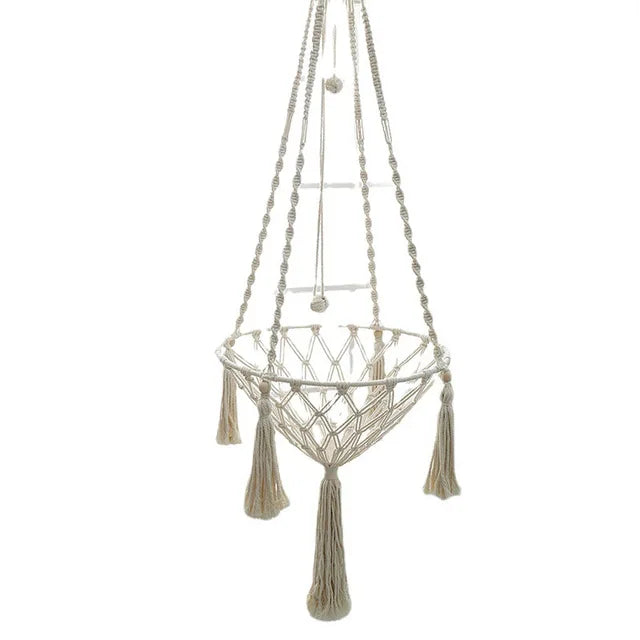 Cotton Rope Cat Hammock - - cat perch