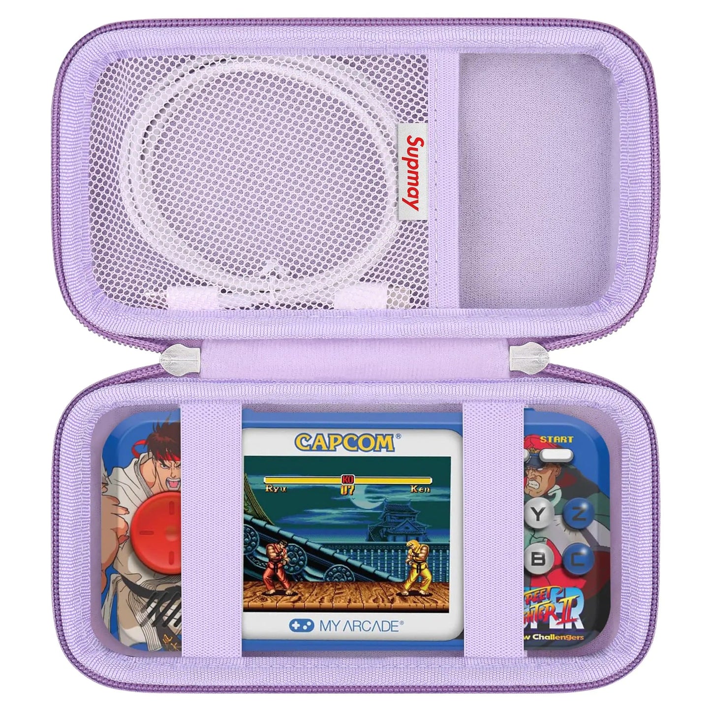 Hard Travel Case for My Arcade Atari Pocket Player Pro Portable Game System - Kia Day Design